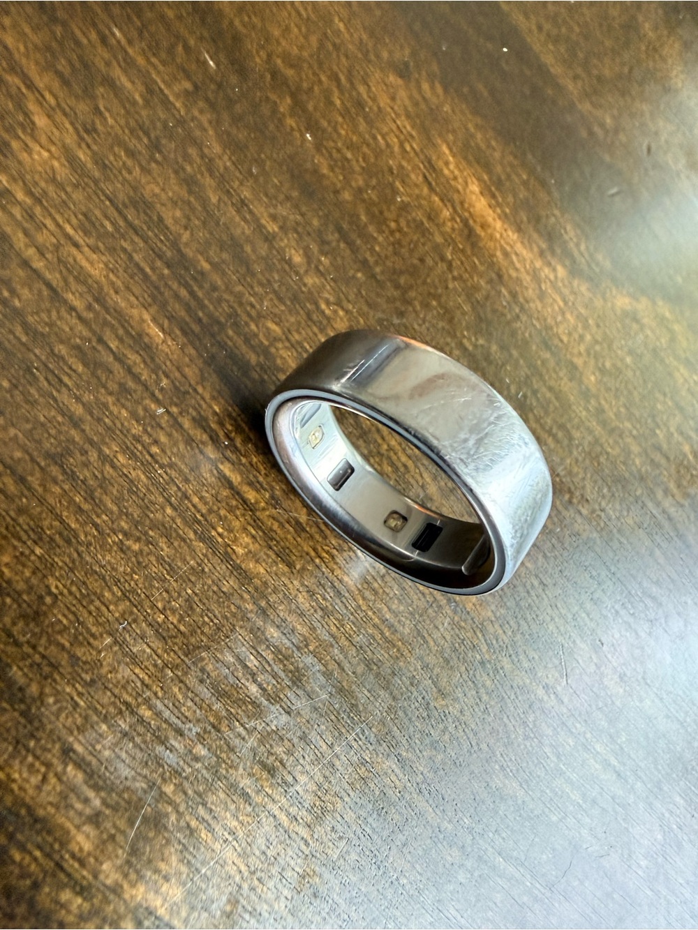 Oura Silver Wide Comfort Smart Ring